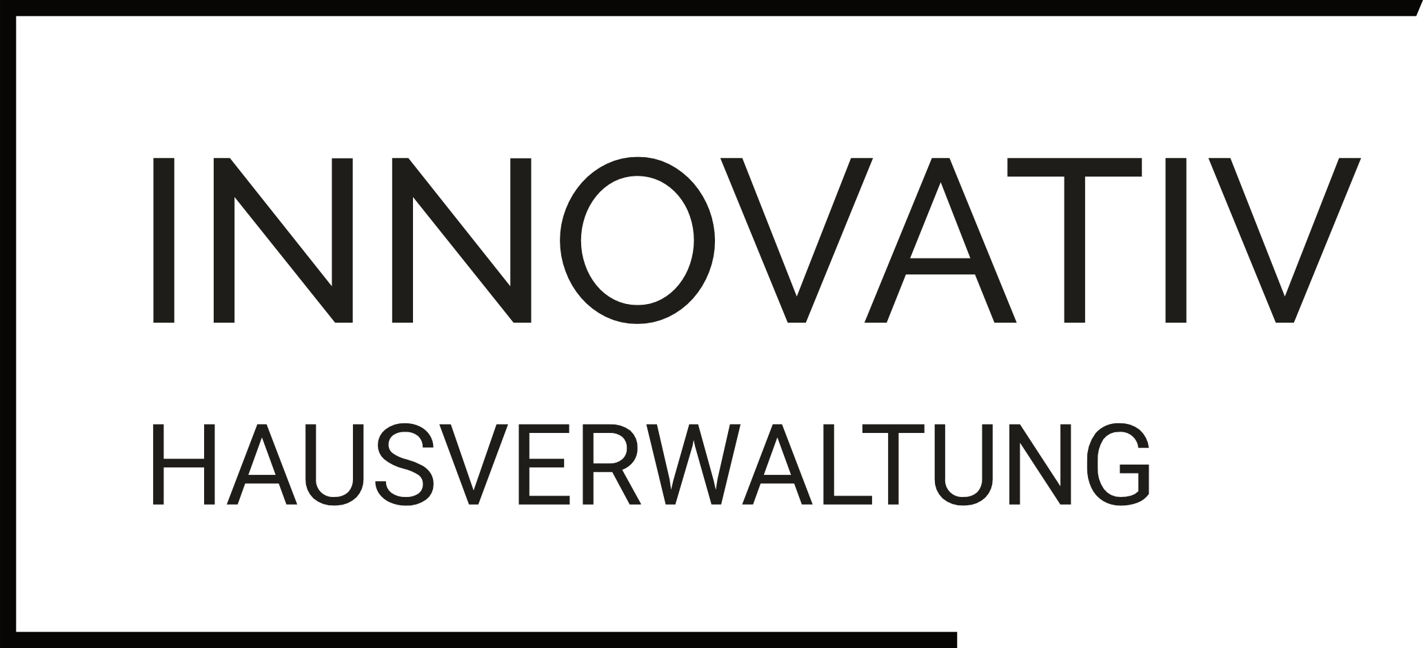 Logo InnovativImmobilien 28 hsw black 925 invers